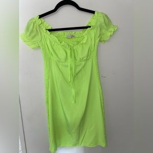 Cute Lime Green Dress